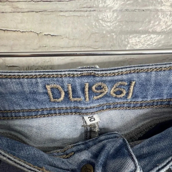 DL1961 Nina high rise  skinny jeans size 25 - Picture 4 of 8